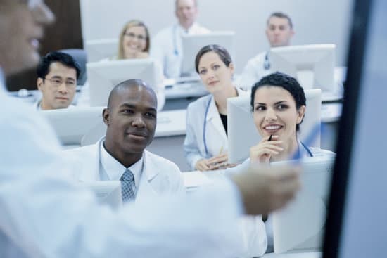 Medical students in classroom