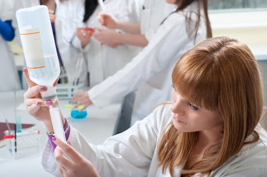 A young medical student working in hospital