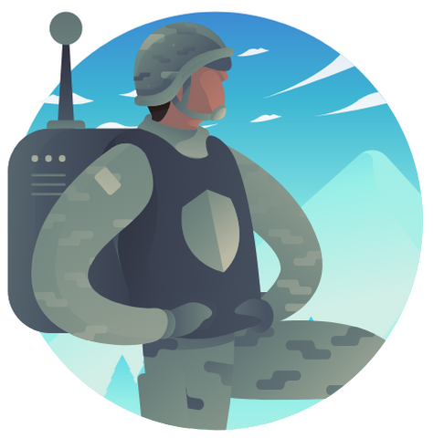 military divider 1