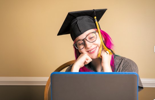 Georgia State U - virtual graduation concept