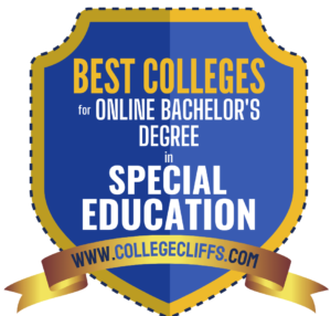 Best Online Schools For Bachelor’s Degree In Special Education Badge