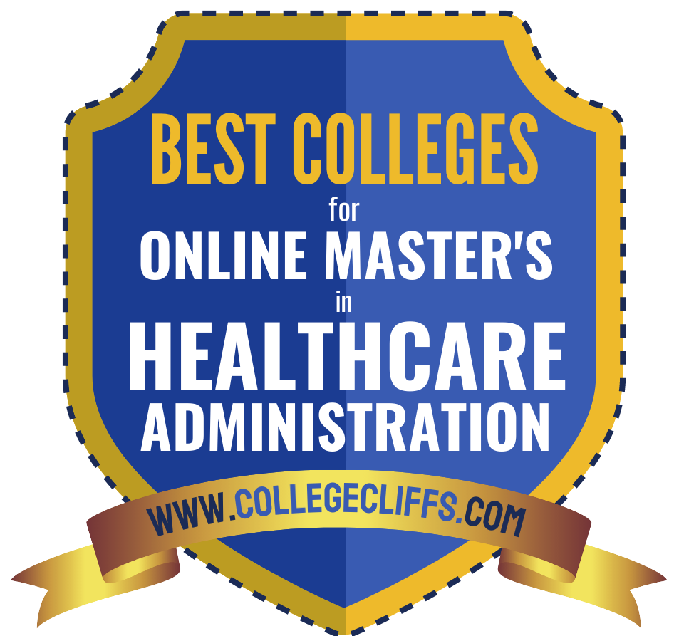 Best Online Schools for Master’s in Healthcare Administration Badge