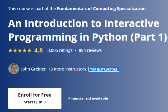 1 - 12 Excellent Free Online Classes for Programming