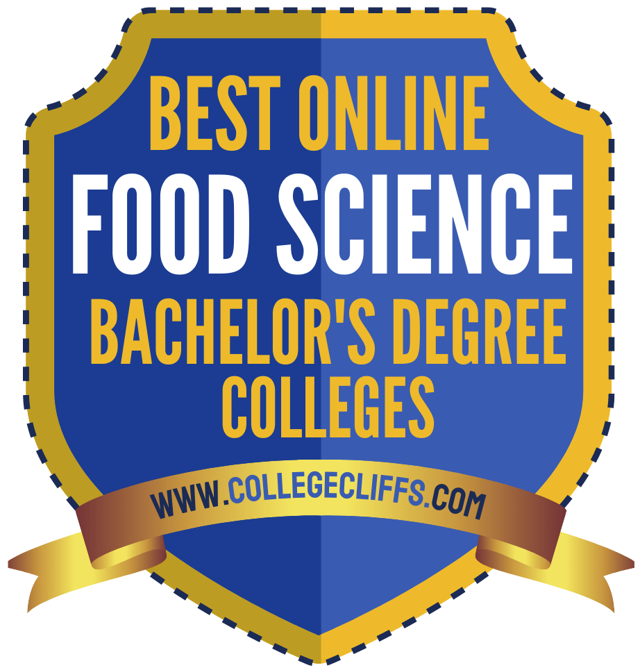 Best Online Bachelor Food Science Degree Colleges - badge