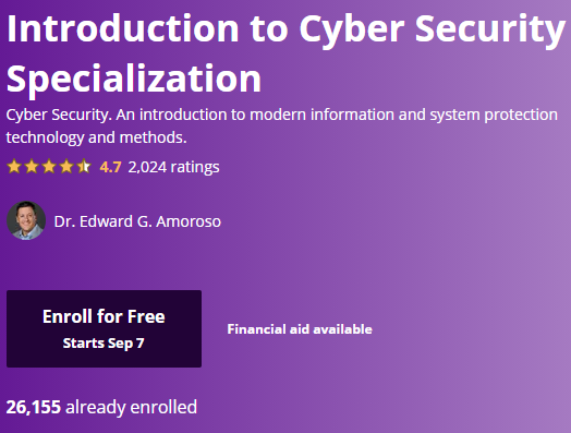 Free Online College Classes for Cybersecurity Image 3