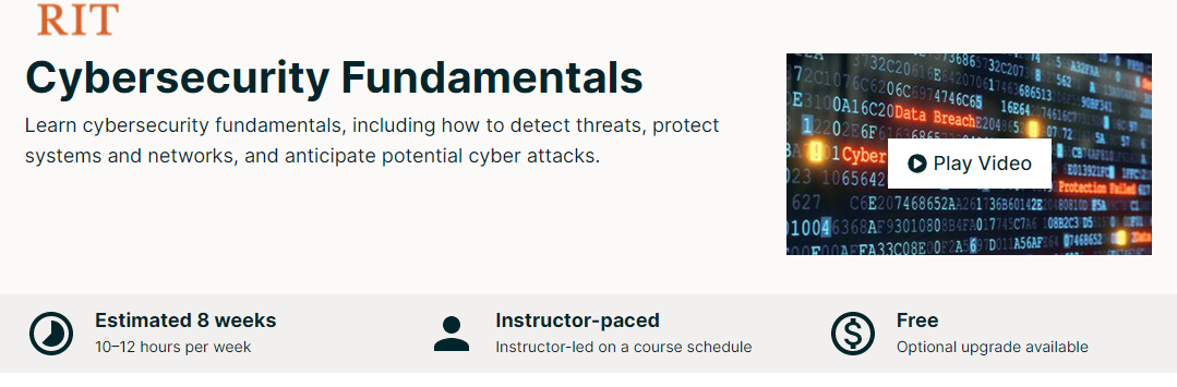 Free Online College Classes for Cybersecurity Image 7