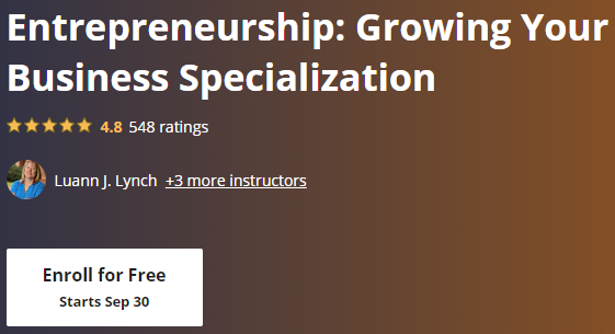 Free Online Entrepreneurship Courses - 3