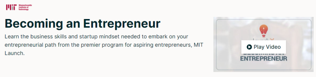 Free Online Entrepreneurship Courses - 4