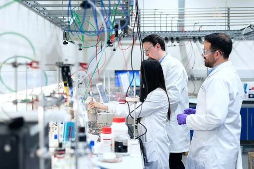 Engineers working in a Lab