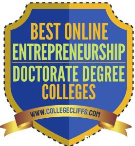 Entrepreneurship Online Doctorate - badge