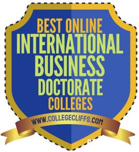 Online Intl Business Doctorate - badge