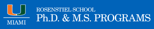 University of Miami - PhD and MS