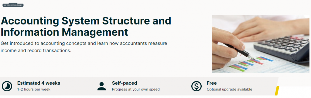Accounting System Structure and Information Management-Free Continuing Courses for Accountants