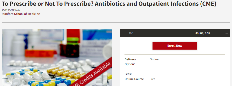 To Prescribe or Not To Prescribe Antibiotics and Outpatient Infections