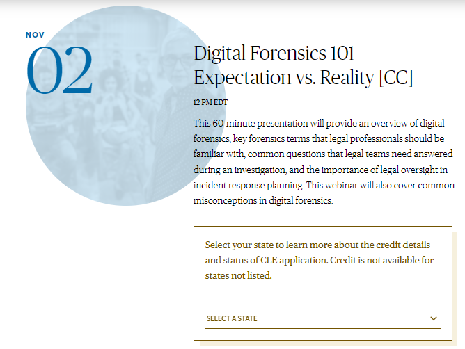 Digital Forensics 101-Expectation vs. Reality