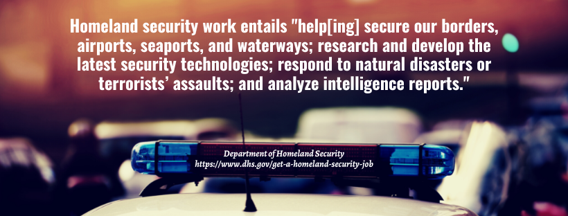 Best Online Associate in Homeland Security - fact