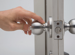 Make locking doors a conscious habit. - Image