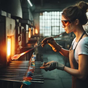 glass blowing profession