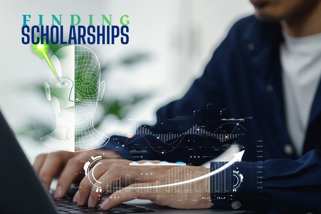 finding scholarships in college using AI