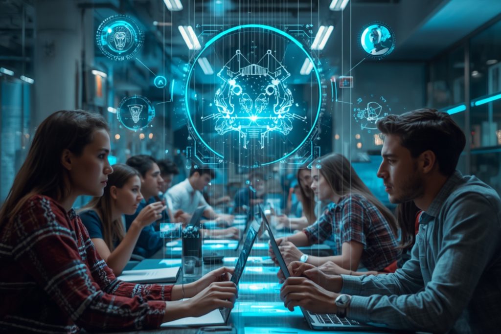 AI in college class