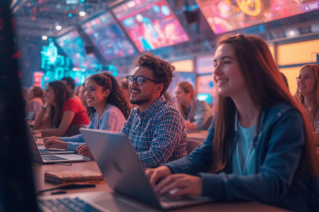 college students gaining AI access