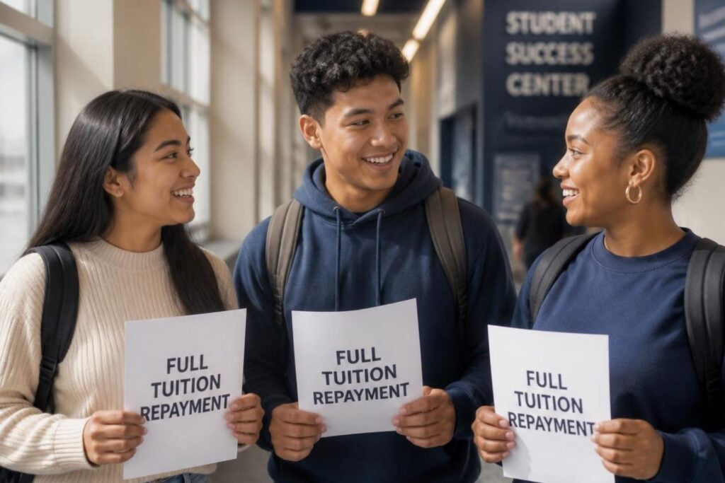 schools offering full repayment for first-gen students