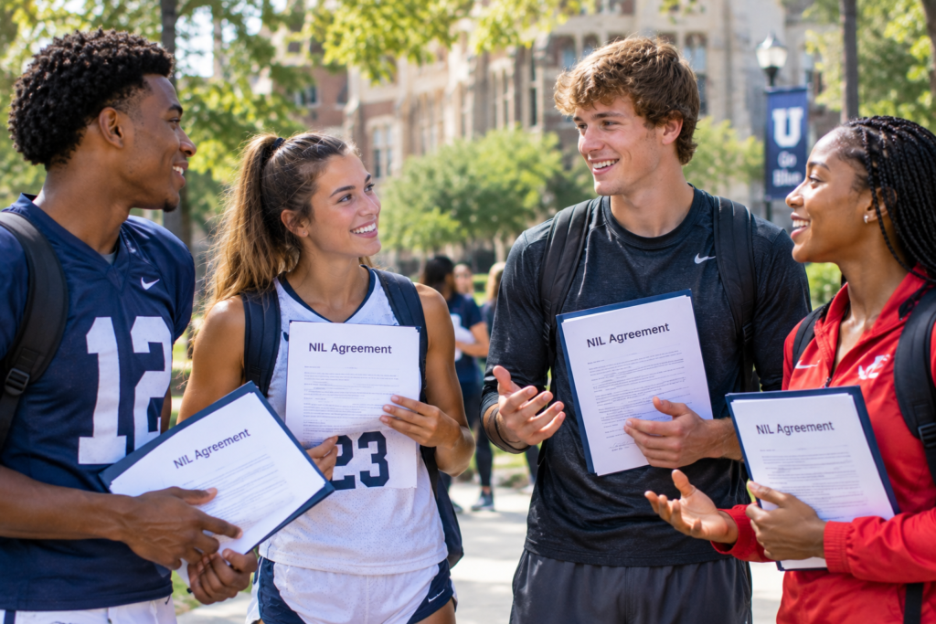 Student-Athletes Discuss NIL Agreements